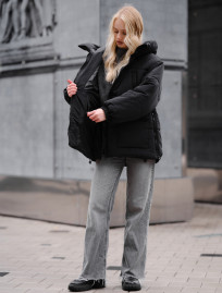 Damska kurtka zimowa Staff to black