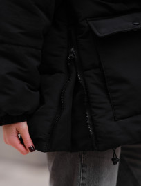 Damska kurtka zimowa Staff to black