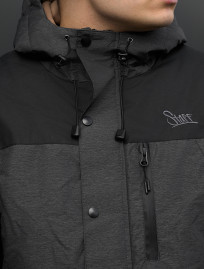 Kurtka wielosezonowa Staff tul graphite & black