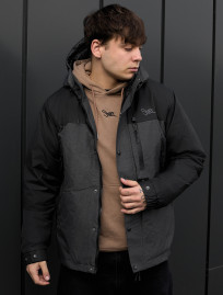 Kurtka wielosezonowa Staff tul graphite & black