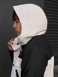 Kurtka wielosezonowa Staff tul light gray melange & black