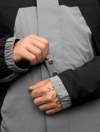 Kurtka Staff skay gray & black