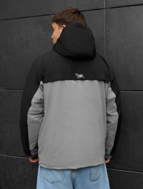 Kurtka Staff skay gray & black