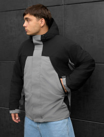 Kurtka Staff skay gray & black