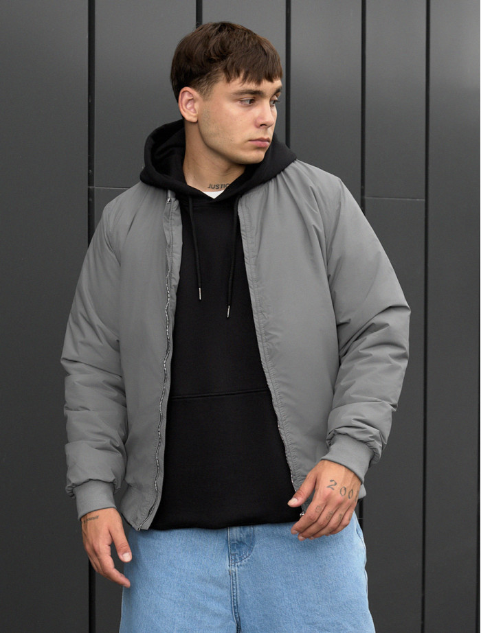 Bomber Staff jalt gray