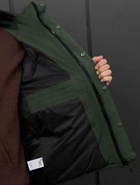Kurtka zimowa Staff ruxo black & khaki