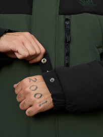 Kurtka zimowa Staff ruxo black & khaki
