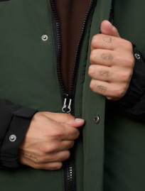 Kurtka zimowa Staff ruxo black & khaki