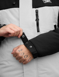 Kurtka zimowa Staff ruxo black & light gray