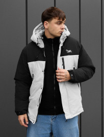 Kurtka zimowa Staff ruxo black & light gray