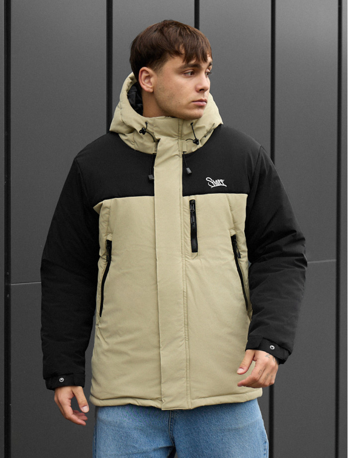 Kurtka zimowa Staff ruxo black & olive