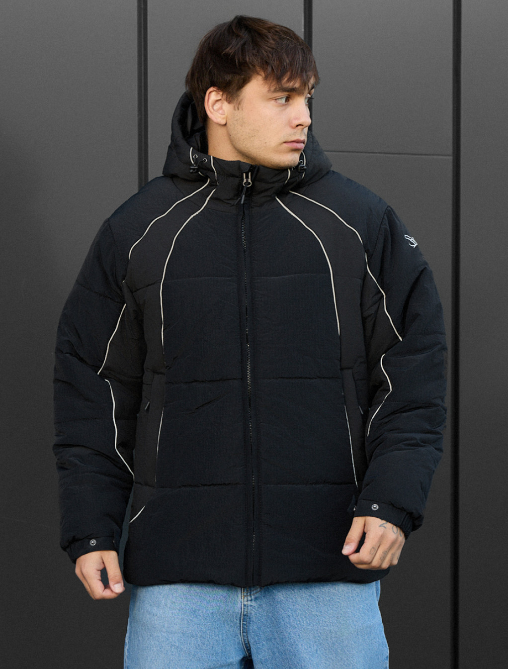 Kurtka zimowa Staff valt navy & black