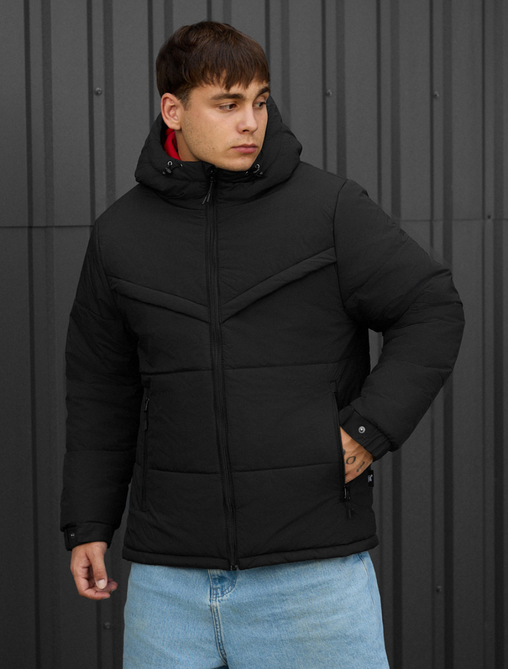 Kurtka zimowa Staff vorn black
