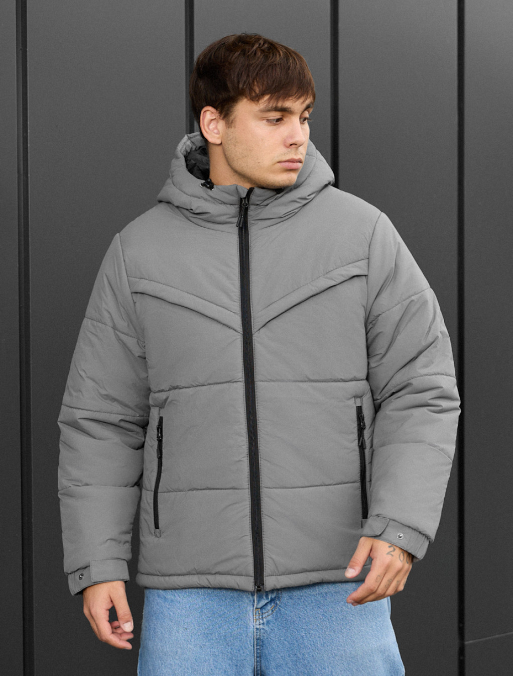 Kutrka zimowa Staff vorn gray
