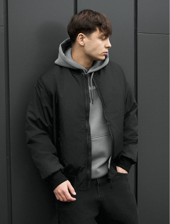 Bomber Staff ion2 black oversize