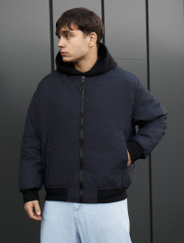 Bomber Staff ion navy oversize