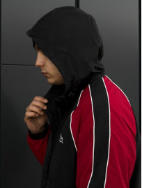 Wiatrówka Staff az black & red reflective oversize