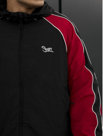 Wiatrówka Staff az black & red reflective oversize