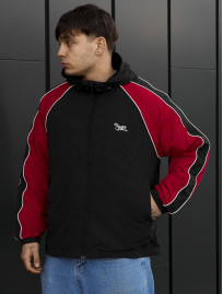 Wiatrówka Staff az black & red reflective oversize