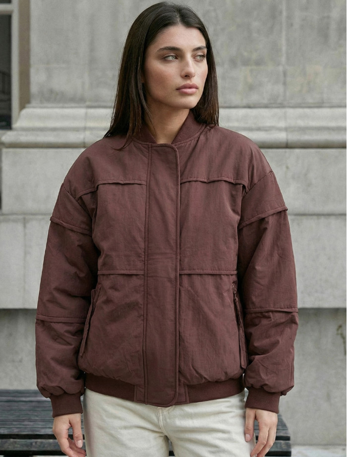 Kurtka Staff ok brown oversize