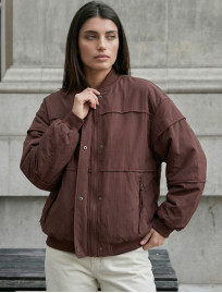 Kurtka Staff ok brown oversize
