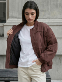 Kurtka Staff ok brown oversize