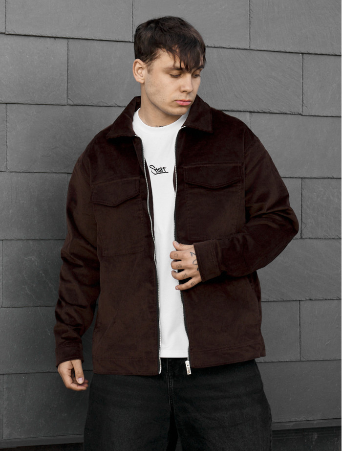 Kurtka Staff my brown