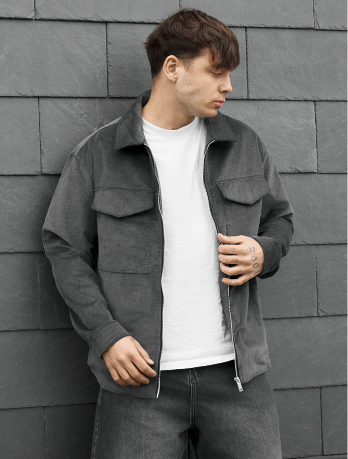 Kurtka Staff my gray