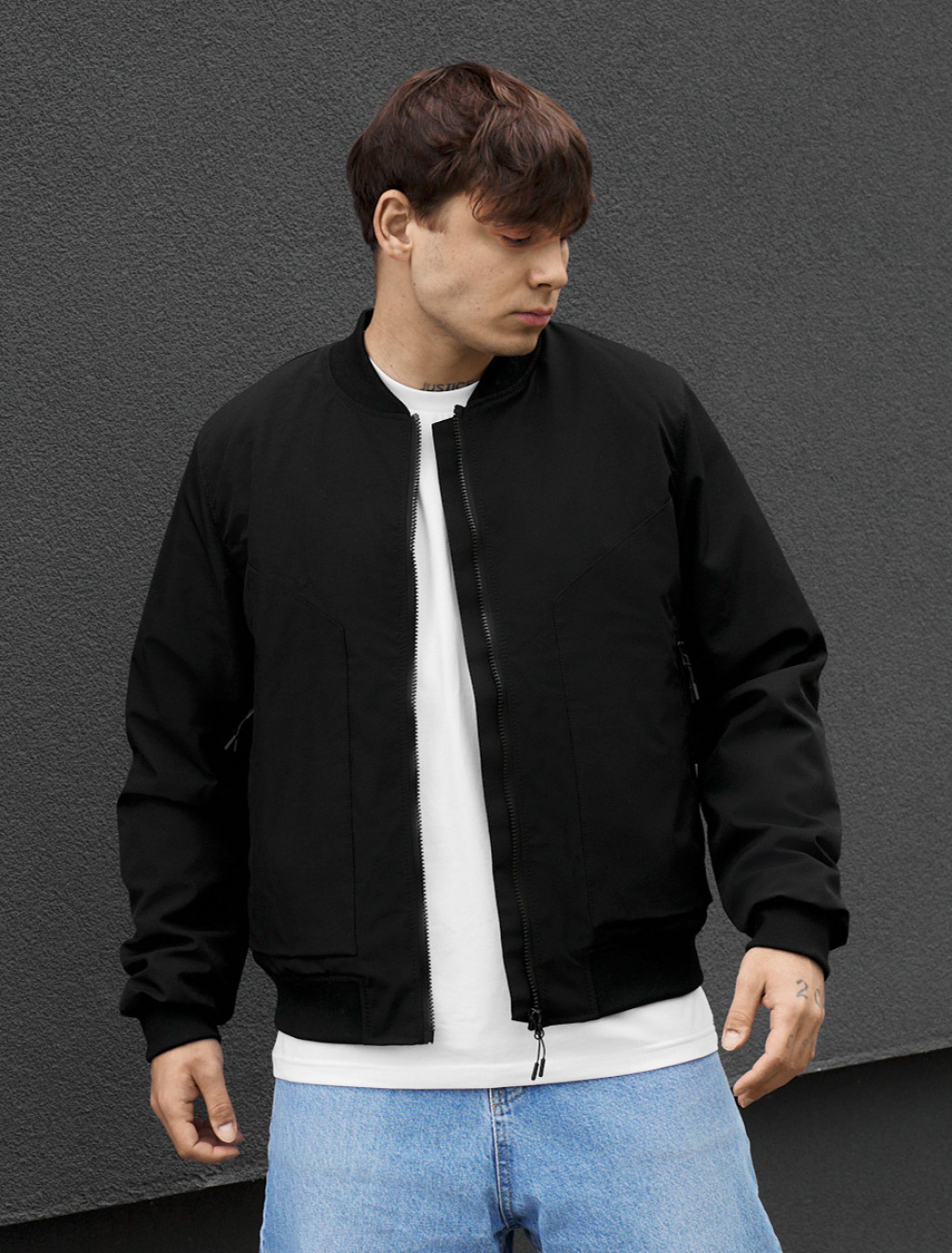 Bomber Staff se black
