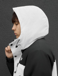 Kurtka  Staff logo light gray melange & black