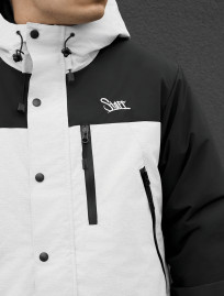 Kurtka  Staff logo light gray melange & black