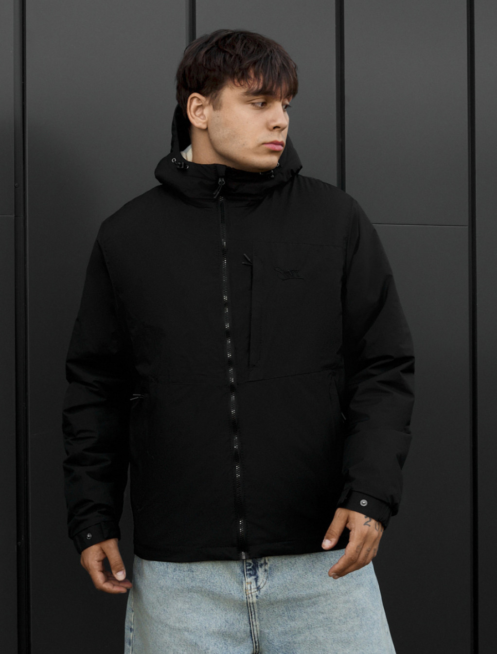 Kurtka Staff chap logo black