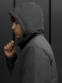 Kurtka Staff chap logo gray