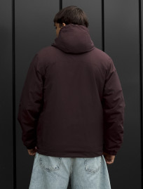 Kurtka Staff chap logo dark bordo