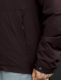 Kurtka Staff chap logo dark bordo