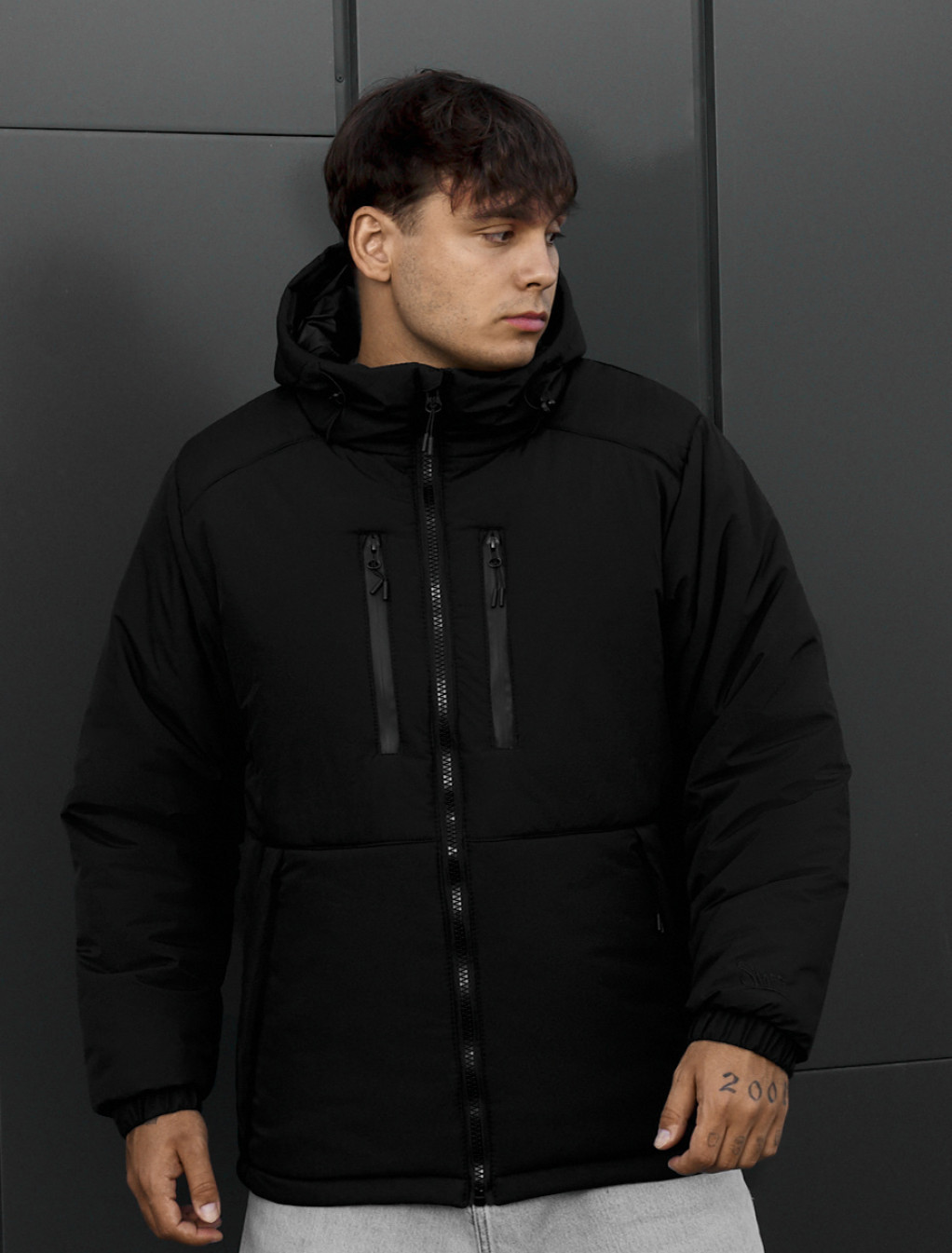Kurtka zimowa Staff oh logo black