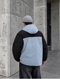 Kurtka zimowa Staff tui logo black & blue