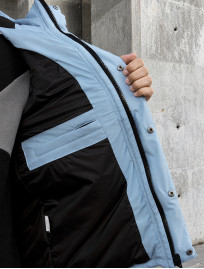 Kurtka zimowa Staff tui logo black & blue