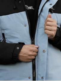 Kurtka zimowa Staff tui logo black & blue