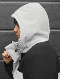 Kurtka zimowa Staff tui logo black & light gray