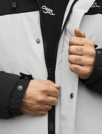 Kurtka zimowa Staff tui logo black & light gray