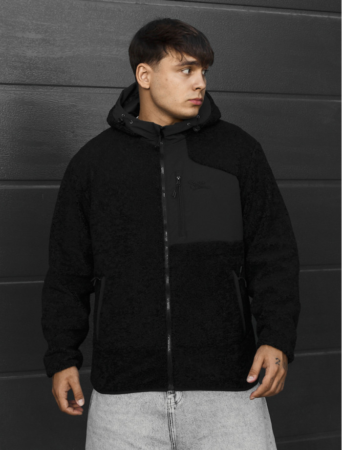 Kurtka futrzana Staff kla logo black
