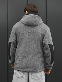 Kurtka futrzana Staff kla logo gray