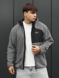 Kurtka futrzana Staff kla logo gray