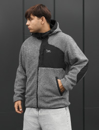 Kurtka futrzana Staff kla logo gray