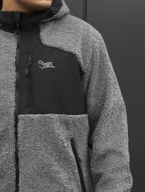 Kurtka futrzana Staff kla logo gray