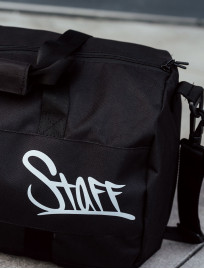 Torba sportowa Staff black logo reflective