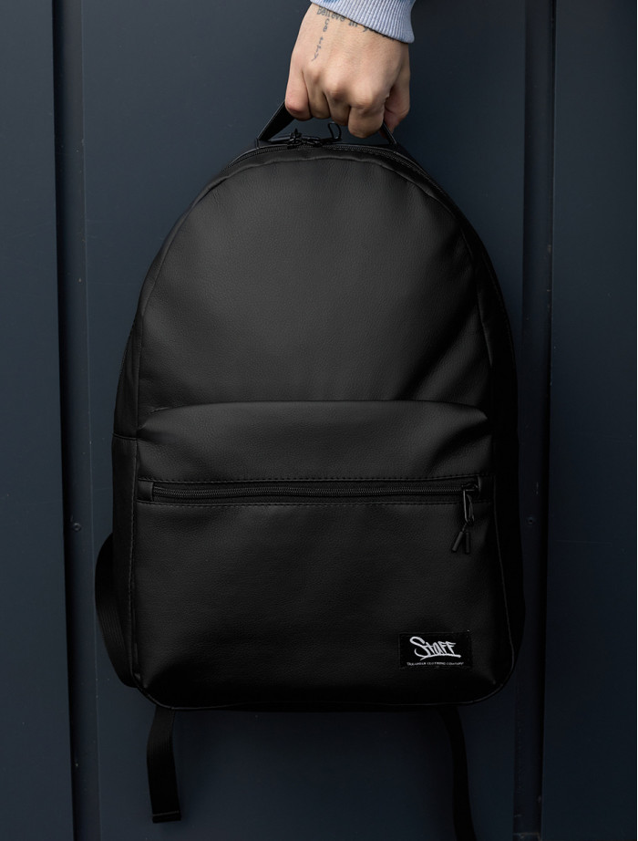Plecak Staff op 19L black leather