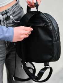 Plecak Staff 7L romb leather black