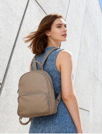 Plecak Staff vol leather light brown
